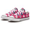 Converse Низкие кеды Chuck Taylor All Star для детей из парусины, сине-розовые в горошек, детские кроссовки 667598C