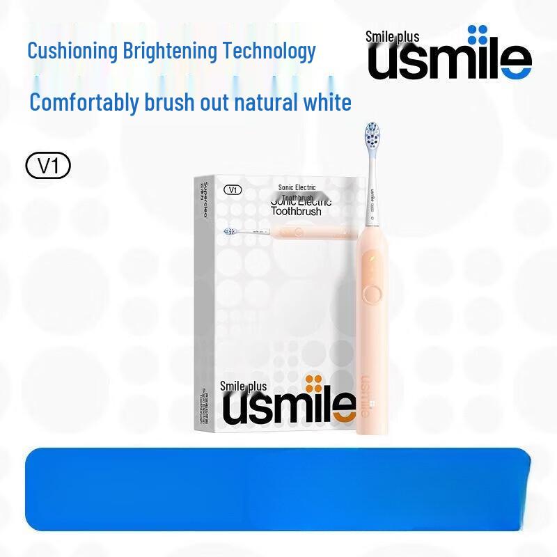 usmile V1 Звуковая электрическая зубная щетка, штепсель CN (адаптер в комплекте)