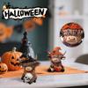 Фигурка коровы Хэллоуин Тыквы Паук Корова, Подарки на Хэллоуин, Украшение для дома, сада, кухни, рабочий многоярусный палетный стол