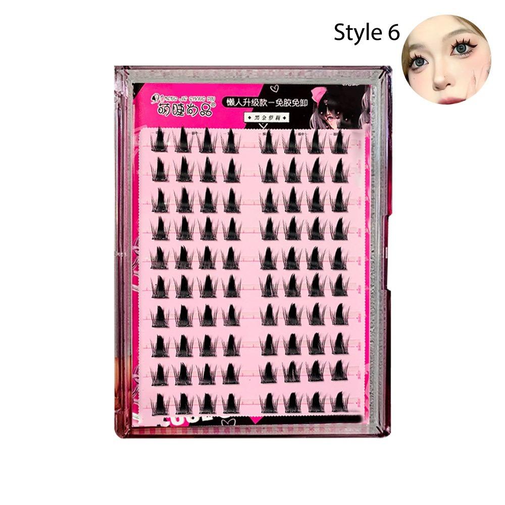 Накладные самоклеящиеся пучки ресниц Accurate Lashes самоклеящиеся DIY наращивание ресниц