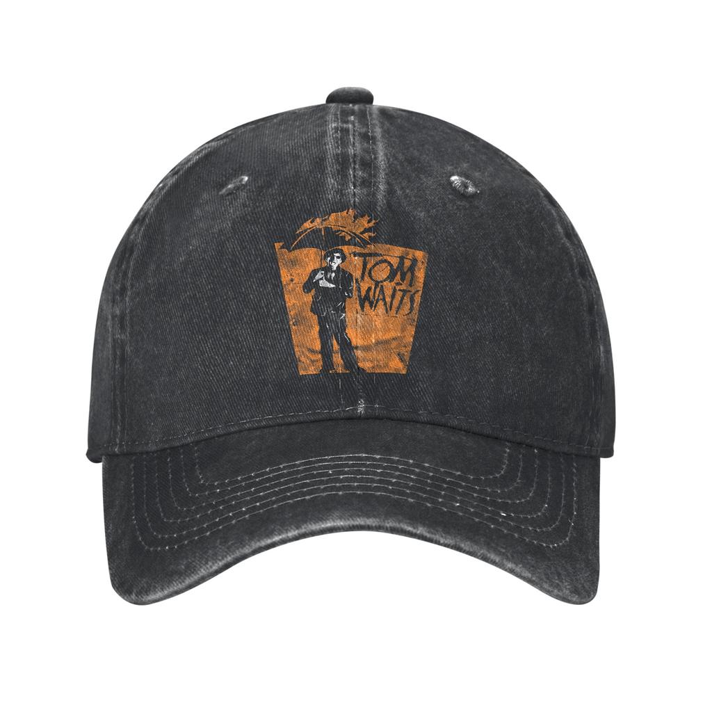 Tom Waits Premium Outdoor Sun Protection Baseball cap Not Easy To Fade Simple Versatile Baseball Cap