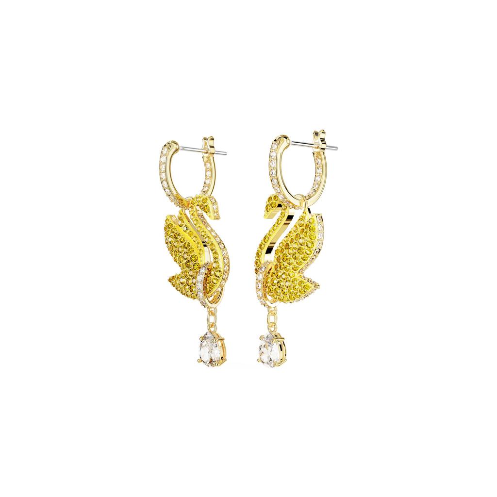 Swarovski Серьги-лебеди женские