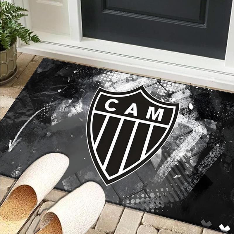 1PC rug Brugge Emblem Design Carpet, Chair Rug,Area Rug for Office Bedroom living rooms bedroom, Doormat decor Christmas fan gifts