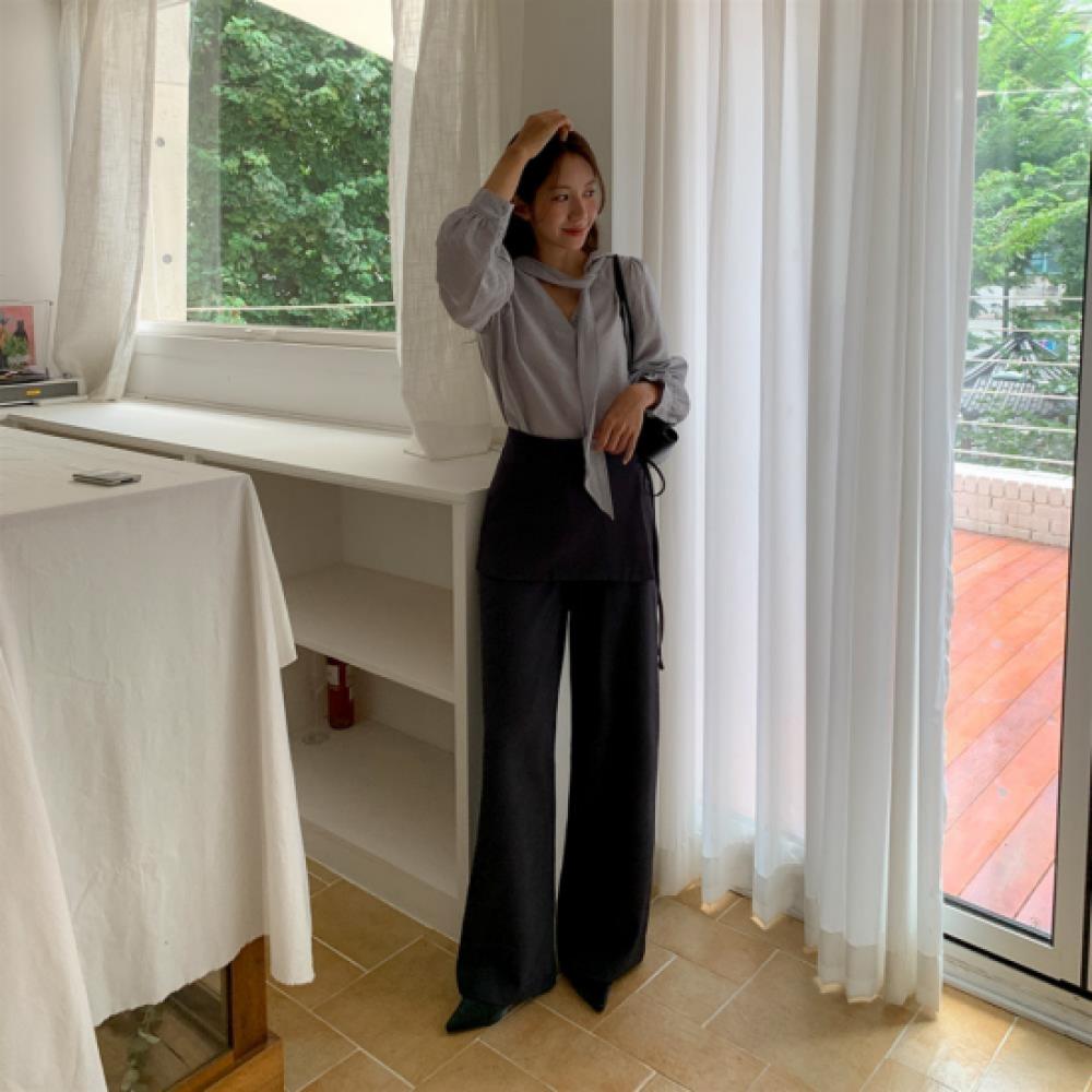 New ArrivalS Open Run Women S Rayon Wrap Skirt Layered Wide pantS