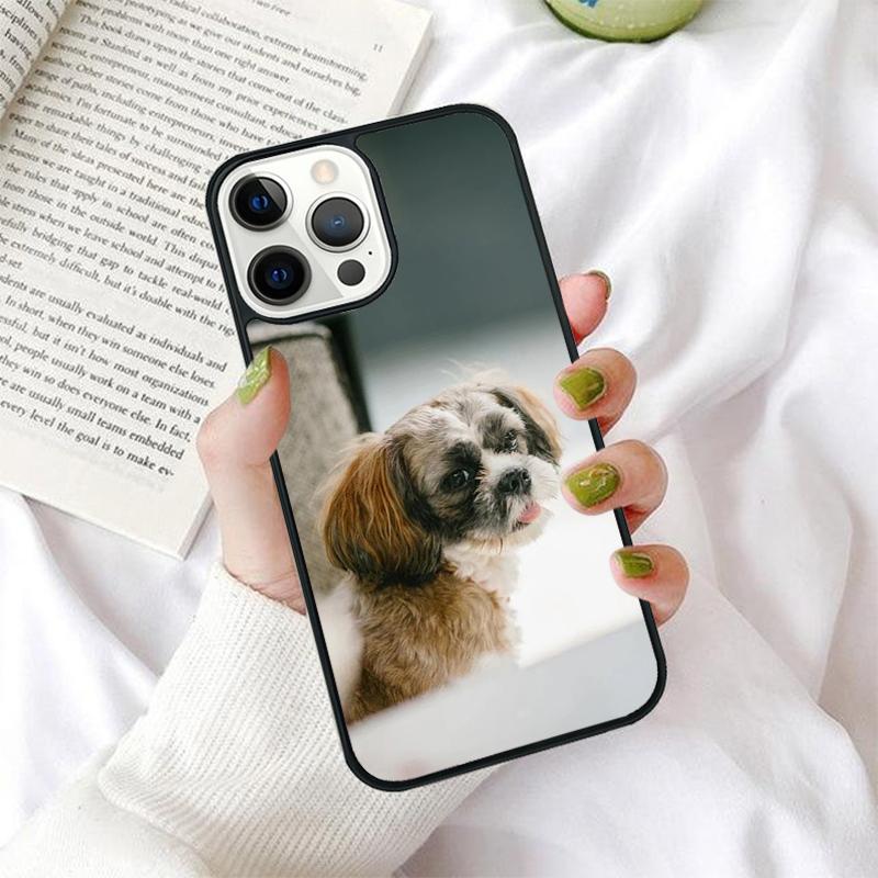 Cartoon Shih Tzu Dog Celular Mobile Smartphone Cases For iPhone 17 Air 16 15 14 12 13 11 Pro MAX Plus SE2020 Coque Fundas