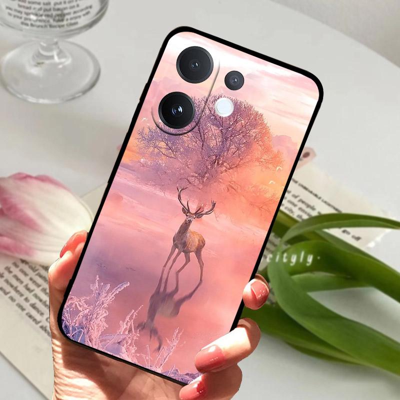 For VIVO V60 T4Pro 5G Case Cool Wolf Lion Painted Silicone Soft TPU Phone Cover Coque For VIVO T4 Pro VIVOV60 Back Bumper V2510
