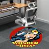 1 шт. Круглый ковер Wonder Woman для офиса, под офисные стулья, в спальню, гостиную, домашний декор, Декор для комнаты, Доступен в различных размерах