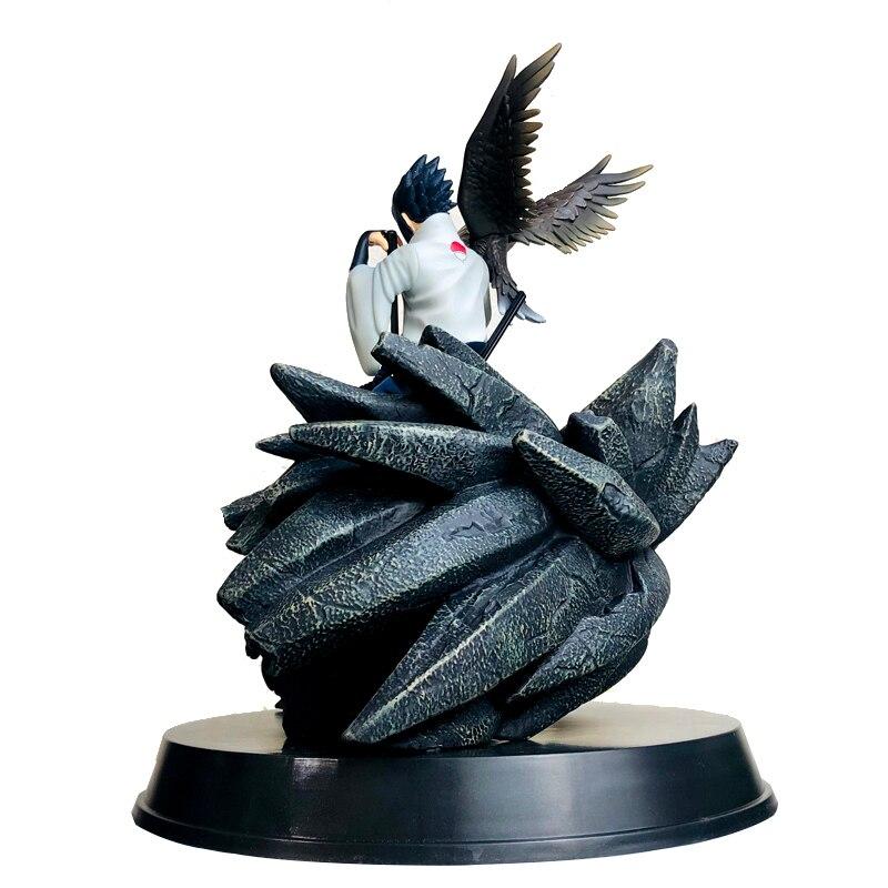 Наруто Шиппуден Аниме Фигурки Модель Учиха Саске Итачи Gk Фигурку 35 см Статуя из ПВХ Коллекционные игрушки Фигурка Figma Doll