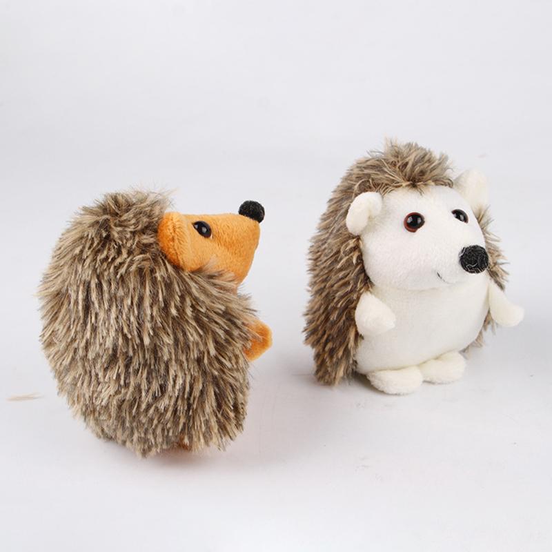 Creative Hedgehog Design Pet Grinding Teeth Plush Toy Durable Bite Resistant Chew Toy For Dog Pet Interactive Toys Pet Supplies