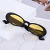 New Fashion Small Oval Driving Sunglasses Men Women Vintage Leopard Jelly Color Sun Glasses Trending Shades UV400 Eyewear