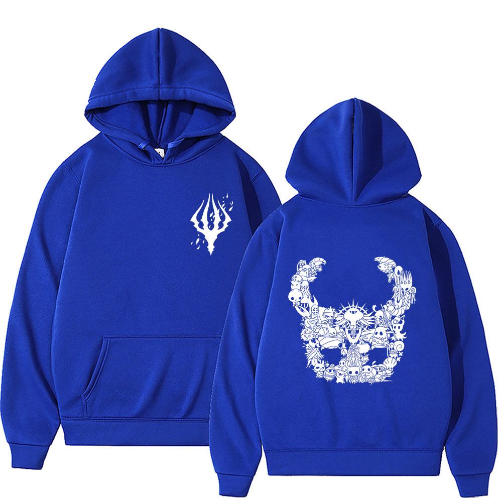 Game Hollow Knight Logo Graphic Hoodie Wo Casual Oversized Pullover Hoodies Unisex Fashion Vintage Hooded Sweatshirt