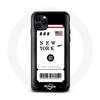 iPhone 11 Pro Case New York Plane Ticket