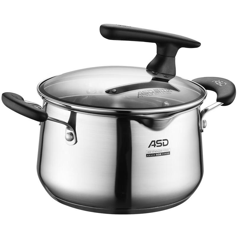 Супница ASD 24 см из нержавеющей стали 304
