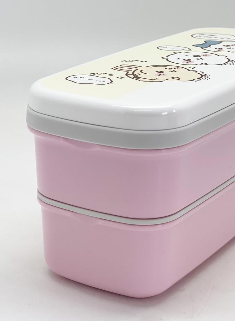 OSK Chiikawa Lunch Box Two-Tier [PW 28] [with Divider]