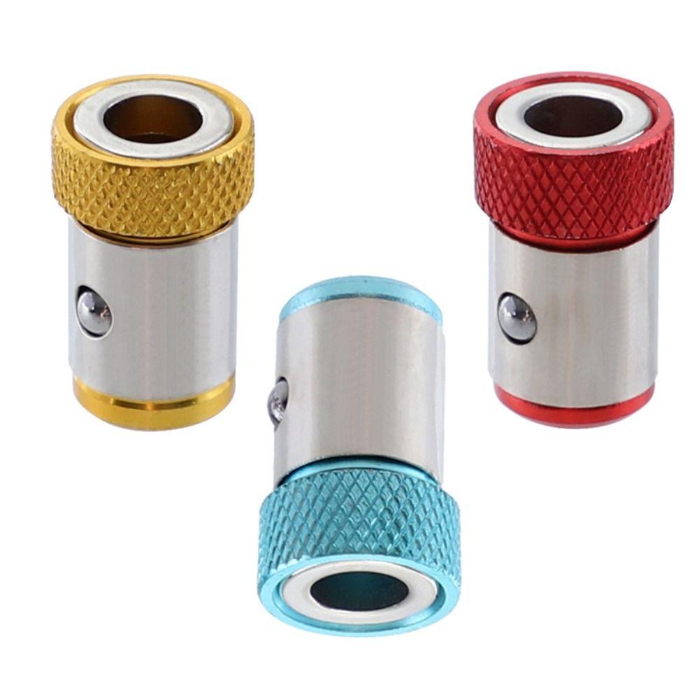 1Pcs Strong Anti-corrosion Powerful Ring Drill Tool Magnetic Ring Metal Screwdriver Bits Alloy