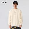 GLM Men's Casual Round Neck Pullover Sweatshirt