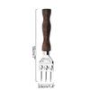 Ice Pick - Stainless Steel Ice Crusher with Wood Handle, Japanese Style Ice Chipper Ideal for Bars and Home