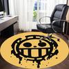 Круглый ковер для офиса One Piece, под офисные стулья, спальни, гостиной, домашний декор a0908193