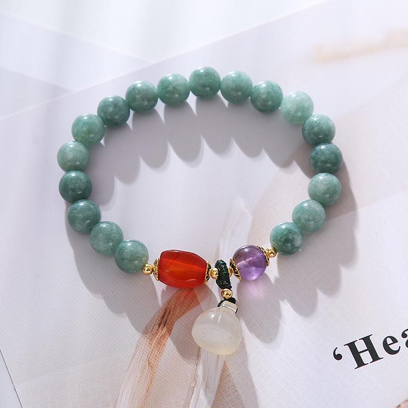Crystal Bracelet Women'S Agate Beaded Bracelet. Fashion Women Daily Jewelry Lucky Gift