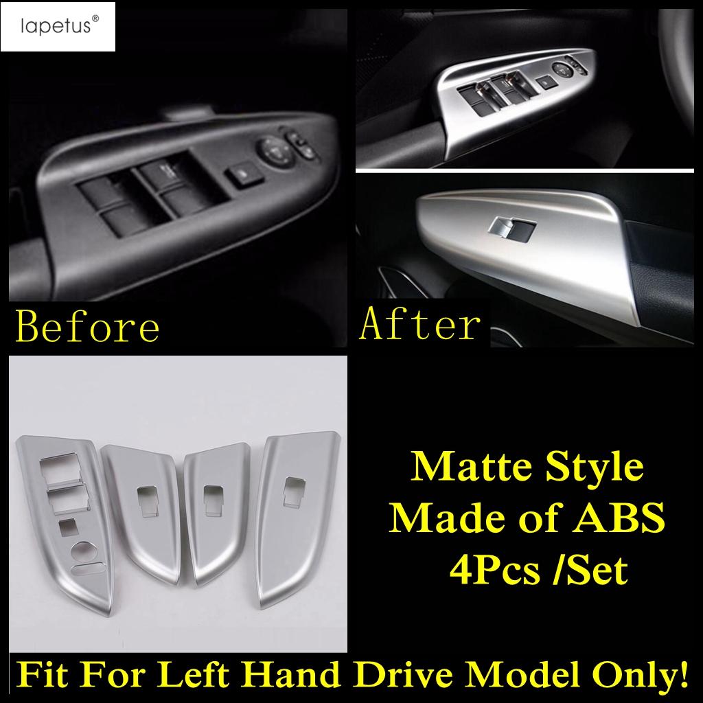 Dashboard Air AC Outlet Vent Frame / Window Lift / Gear Shift Cover Trim ABS Interior Accessories For Honda FIT Jazz 2014 -