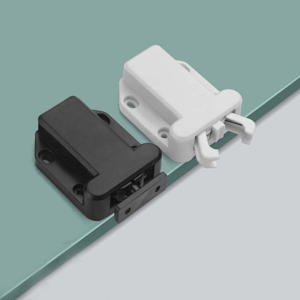 Fittings Non-Magnetic Bedroom Cabinet Door Cupboard Lock Door Catch Door Touch Drawer Lock