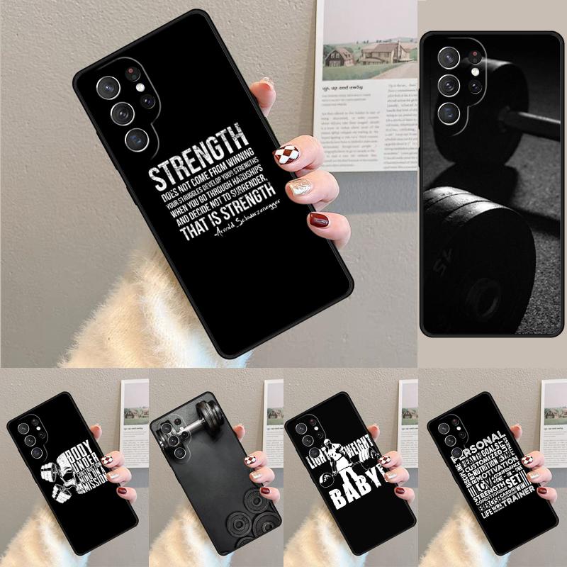 Чехол для телефона бодибилдера Чехол для Samsung Galaxy S24 S25 Ultra S21 S22 Ultra S10E Note 10 Plus Note 20 FE S23