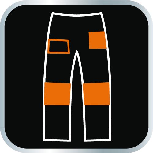 HD work trousers, size LD/54