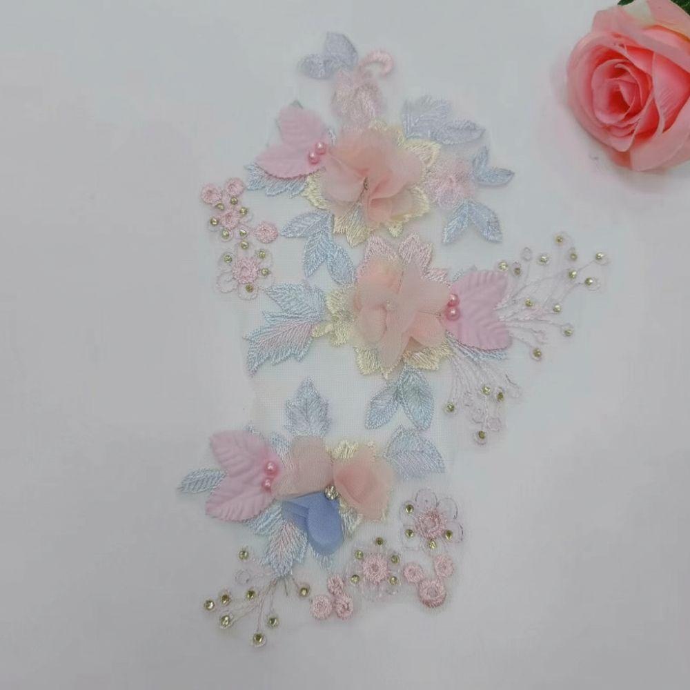 Sequin Embroidery Sequin Applique Patch Lace Fabric Lace Fabric Patch Embroidery Lace Patch