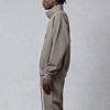 Fear of God Essentials Свитшот с полумолнией из флиса FW20 Унисекс Топы Тауп FOG-FW20-209