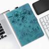 Кожаный чехол для планшета с дизайном «Цветение сакуры и кот» для iPad, Samsung и других