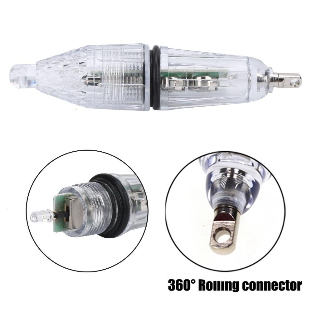 LED Squid Lure Lamp Flash Fishing Light Durable Fishing Squid Lamp Underwater Fishing