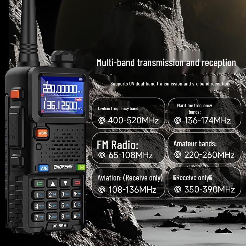 Двухдиапазонная рация BAOFENG UV-5R Pro (Китайская версия)