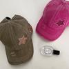 Бейсболка с высоким хвостом для женщин Snapback Hat Bone Hip Hop Регулируемая состаренная шляпа со звездой для пап Casquettes Female
