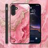 Роскошный Чехол из Закаленного Стекла с Мраморным Узором для Samsung A35 A55 A54 A13 A03 A15 A25 A71 4G 5G Жесткие Ударопрочные Защитные Чехлы