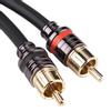4,8 м Автомобильный Домашний Стерео Аудио Сигнальный Кабель RCA Усилитель Сабвуфер Кабель Провод Адаптер