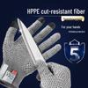 HPPE Level 5 Cut Resistant Touchscreen Work Gloves