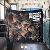 Survival Post-Apocalyptic World blanket Camping trip blanket Outdoor plush blanket sheet Machine washable