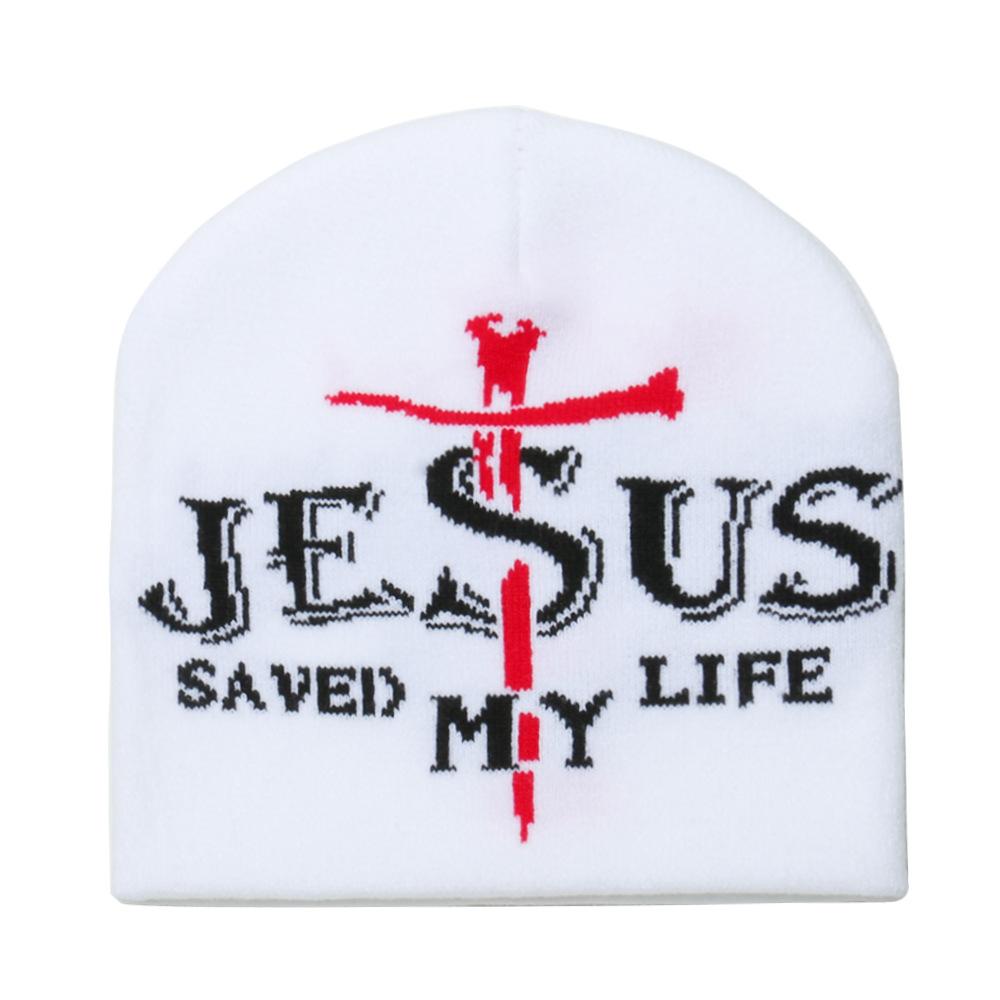 Зимняя шапка мужская зимняя взрывная буква крест жаккардовая шапка бини теплая вязаная шапка мужская