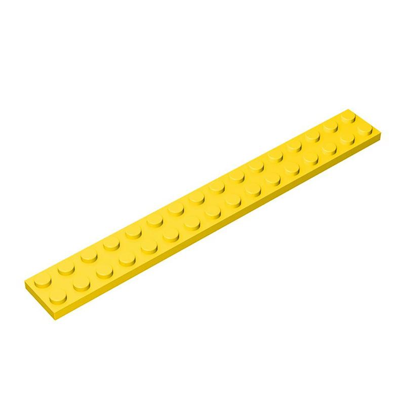 20PCS PLATE 2x16 Compatible with 4282 Plate Self-Locking Bricks Building Blocks Toys Accessories