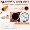 1Pcs 3/8in-1-1/8in OD ACR Tubing Nitrogen Purge Boot  for HVAC Refrigeration Brazing