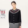 Beifanglu Fair Isle Jacquard Wool Cardigan