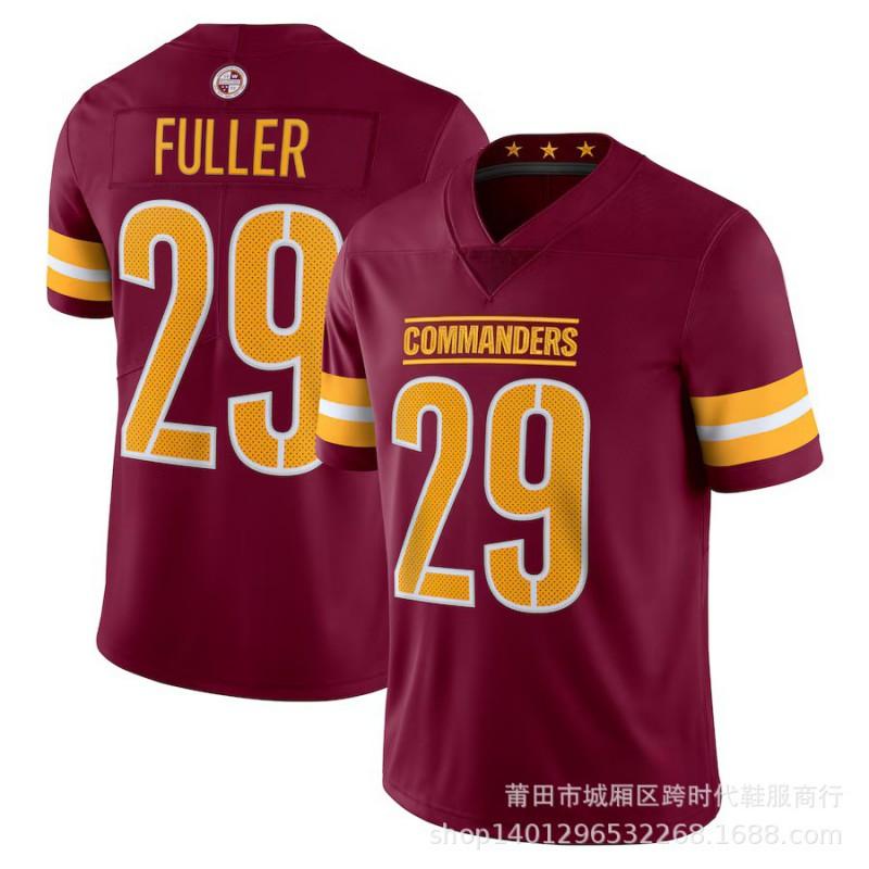 NFL Commander Daniels Embroidered Jersey Men Women Kids Sports Team Uniform