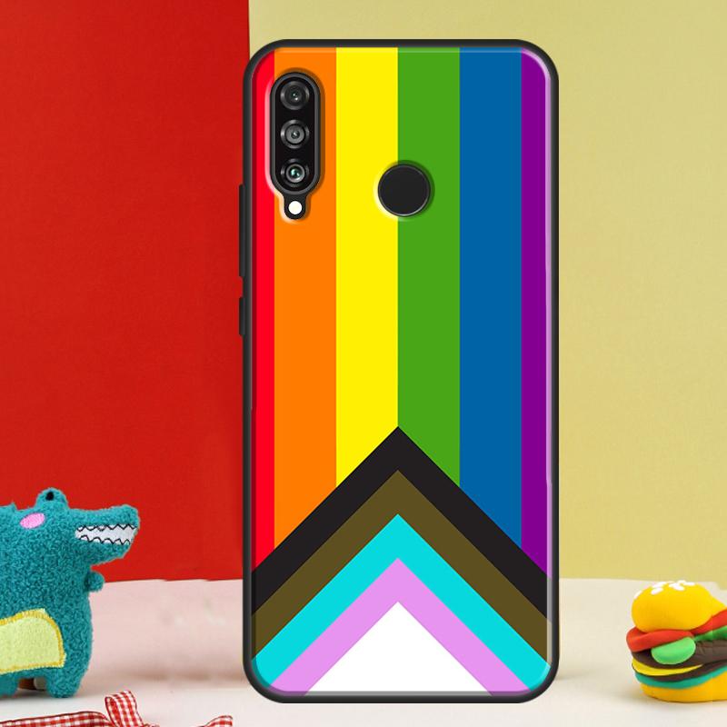 Чехол Радужный Pride ЛГБТ для Huawei Nova Y91 Y90 Y60 Y70 Y72 Y61 9 10 SE 12i 12s 11i 5T P60 Pro P20 P30 P40 Lite