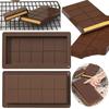 Chocolate Bar Silicone Molds Break Apart Wax Melt Mould Durable Rectangle Chocolate Baking Mold DIY Kitchen Cake Molds