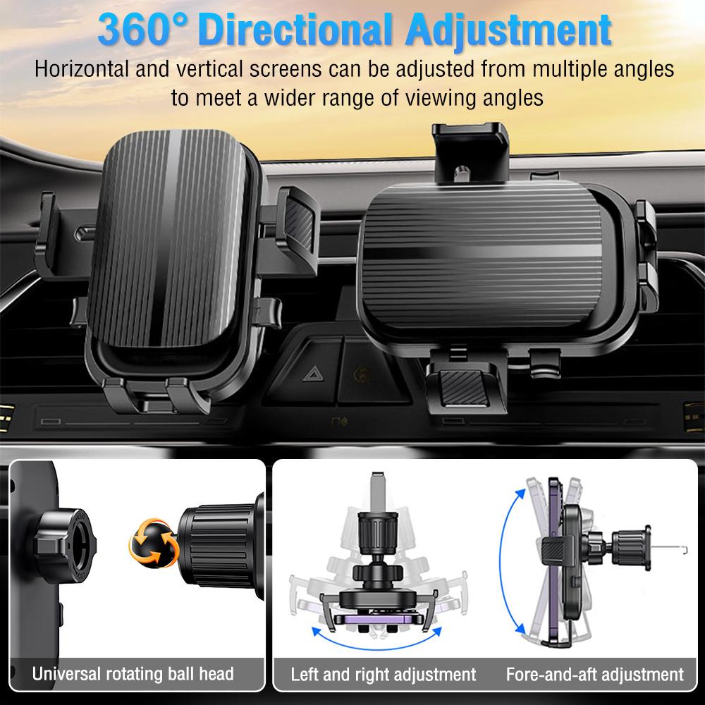 НОВЫЙ Универсальный Автомобильный Держатель для Телефона Держатель для Мобильного Телефона Гибкое Автомобильное Крепление на Воздуховод для IPhone 14 13 12 11 Pro Max Xr Xiaomi Samsung