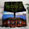 Pilots View Starry Sky Blanket Perfect All Seasons Soft Comfortable Sofa Office Nap Travel Birthday Gift Christmas Present