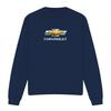 Chevrolet Unisex Adult Bowtie Stacked Sweatshirt
