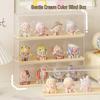 Acrylic Figure Display Case - Transparent Dustproof Storage Box for Pop Mart and Home Decor