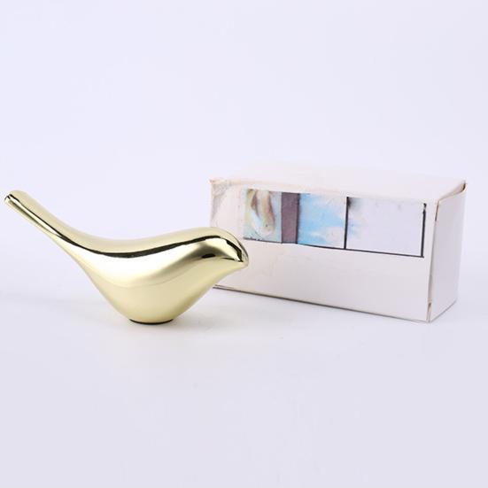 Золотая птица орнамент в скандинавском стиле изысканная статуя птицы элегантная металлическая скульптура птицы для украшения дома