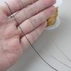 Ультратонкая титановая стальная крестовая цепочка 0,8 мм для DIY-бисероплетения - Нержавеющая сталь с сохранением цвета